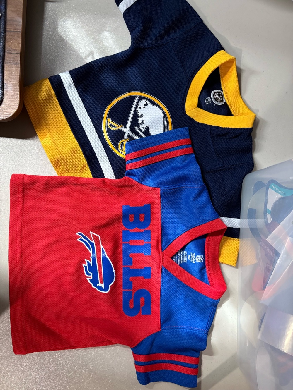 Buffalo Bills Kids Red & Blue Jersey Top